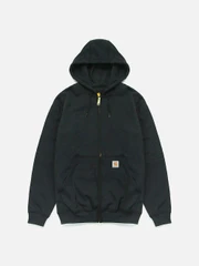 (K122) 미드웨이트 후드집업 BLACK